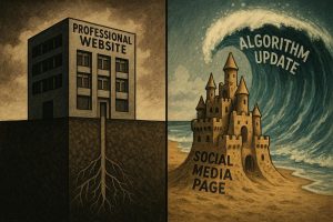 تفاوت سایت با پیج اینستاگرام