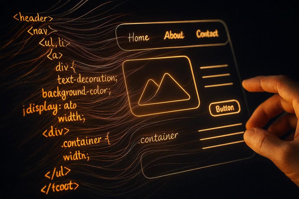 طراحی سایت اختصاصی با کدنویسی